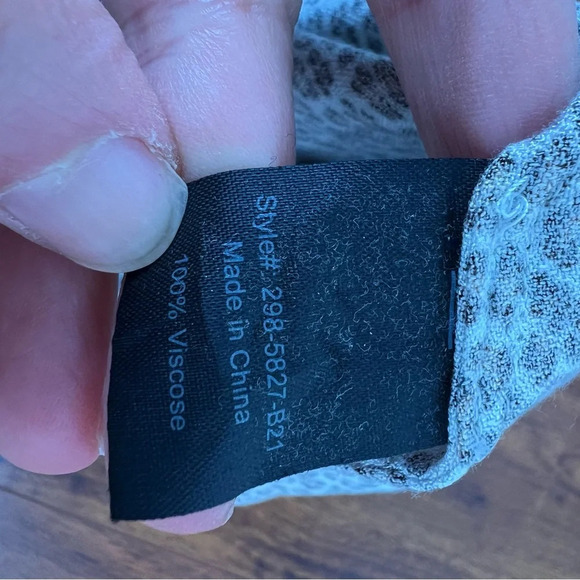 JENNI KAYNE Leopard Animal Print Slip Midi Maxi Long Dress Size XL - Picture 9 of 10